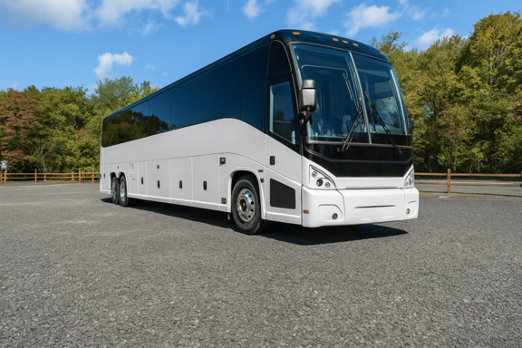 Charter Bus Rental Topeka 56 Passenger Charter Bus